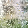 3D-Sichtschutz-Fensterfolie, dekorative Folie, statisch haftende Glasfolie, kein Kleber, Anti-UV-Fensteraufkleber, nicht klebend, für die Küche zu Hause