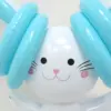 1 Set Aufblasbarer Osterhase Ringwurfspiel Interaktives Spiel für Oster-Karneval Party Geburtstag Kindergarten Schule Feier Spiel Geschenk 3