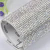 24*40 Glas Strass Aufkleber Blatt Trim Kristall Aufkleber Perlen Applique DIY Auto Dekoration Selbstklebende Verschönerung Tablet 4