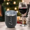 1 Stück Personalisierter Yerba Mate Becher, Doppelwandiger Edelstahl Mate Teebecher, Eierschalenförmiger Wein-Tumbler, Kaffeebecher, Reise-Trinkbecher 3