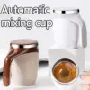 Automatische Rührbecher Becher Wiederaufladbare Tragbare Kaffee Elektrische Rühren Edelstahl Rotierenden Magnetischen Hause Trinken Werkzeuge 1