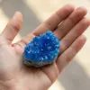 Ein atemberaubender blauer Quarzcluster |   Ein funkelndes Dekostück, perfekt für Zuhause und Büro, eine einzigartige geologische Geschenkidee. 6
