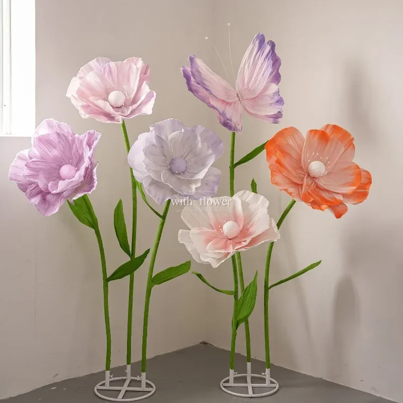 180cm künstliche Blumen Hochzeit Straße Blei Blume Wohnkultur Ehe Fenster Display Garten Hochzeit Dekoration DIY Zubehör 3