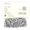 YHB Nicht-Hotfix Hochwertige Kältefixierung Weißer Kristall AB Stass Flatback Strasssteine für Nageldekoration DiY Nail Art 4