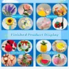 100–1500 Stück Rohrreiniger zum Basteln, mehrfarbig, Chenille-Stiele, Drehstäbe, Plüschstab für Kinder, DIY, Kunsthandwerk, Dekoration 6