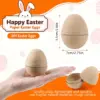 5-20 stücke Papier Mache Ostern Eier Kinder DIY Malerei Spielzeug Überraschung Geschenk Box Befüllbare Karton Ei Ostern Party Dekoration liefert 5