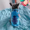 Anime Cartoon Niedliches Lilo & Stitch Haustier-Kostüm Katze Hund Verwandlungs-Plüschjacke mit Druckknöpfen Vierbeinige Kleidung Überraschungsgeschenk für Fans 6