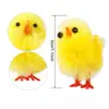 24-216PCS Ostern Gelb Mini Küken DIY Handwerk Party Geschenk Ei Home Decor Urlaub Dekoration Festliche Frühling ornament Display