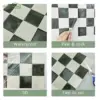 10/30 PC 3D-Mosaik-Stil, selbstklebende Wandfliesen, Küchenrückwand, geeignet für Küchenwanddekoration, quadratisch, 10,5 x 10,5 Zoll 6