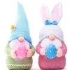 Zwerg-Plüsch-Ostern-Elf-Dekorationen, handgefertigte Zwerghase, gesichtslose Puppe, Oster-Ornamente, Frühlings-Heimdekoration, Geschenke für Frauen und Männer