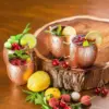8/1 stücke Moskau Mule Becher Cocktail Wein Tasse Edelstahl Gehämmerte Kupfer Überzogene Bier Tasse Kaffee Tasse für Ramadan bar Drink 3