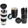 Kaffeetasse mit Kameraobjektiv, 450 ml, Metall-Thermosbecher für Fotografen, wiederverwendbare Haushaltsgegenstände, tolles Geschenk für Schulbelohnungen