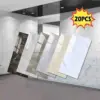 10–20 Stück 60 x 30 cm 3D selbstklebende Fliesen-Wandaufkleber, wasserdichter Aufkleber für Badezimmer, Wohnzimmer, Dekoration für Wandtapete, Küche