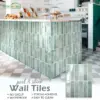 10/30/50 Stück 3D-Imitation handgefertigte Fliesenaufkleber, selbstklebende Küchenrückwand, wasserfest, selbstklebend