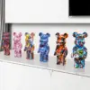 2024 neue Graffiti Bär 27 cm Figur Hause Dekoration Tier Statue Lagerung Geld Jar Moderne Zimmer Skulptur Tisch Dekor