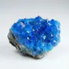Ein atemberaubender blauer Quarzcluster |   Ein funkelndes Dekostück, perfekt für Zuhause und Büro, eine einzigartige geologische Geschenkidee.