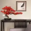 Simulation willkommen Kiefer Landschafts bau Dekorationen, grüne Pflanze Bonsai Ornamente, Haus, Wohnzimmer, Hotel, Veranda Dekoration 4