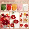 Chenille-Stiele, 30 cm, Rohrreiniger, Bastelbedarf, DIY-Kunst, handgefertigte Blumenherstellung 5