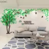 ieniaCC55 Parque3D Acryl-Baum-Wandaufkleber, selbstklebender Hintergrund, Wandaufkleber, Wandaufkleber, Heimdekoration, Schlafzimmer-Tapete 5
