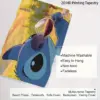 Mädchenhaftes Schlafzimmer Niedliches Stitch-Vineyard-Muster Druck-Wandteppich Wohnzimmer Wandbehang Lässiges Raumthema Personalisierte Raumdekoration 6