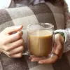 Transparente Glas Kaffeetasse Milch Whisky Tee Bier Doppel Kreative Hitzebeständige Cocktail Wodka Wein Becher Tumbler Drink Geschenk 4