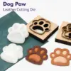 Hund Pfote Schneiden Sterben Modellierung Form Gemüse Leder Punch Klinge Regel Schneiden Form Holz Stanze Cutter Leder Papier Handwerk Werkzeuge