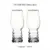 Dimpled 470ml 2pcs