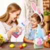 Zwerg-Plüsch-Ostern-Elf-Dekorationen, handgefertigte Zwerghase, gesichtslose Puppe, Oster-Ornamente, Frühlings-Heimdekoration, Geschenke für Frauen und Männer 5
