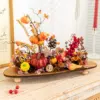 Frühling künstliche Blumen Arrangement Herzstück Home Office Dekor gefälschte Blumen Hochzeit Party Display Requisiten Geschenke für Frauen 5