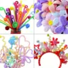 Chenille-Stiele, 30 cm, Rohrreiniger, Bastelbedarf, DIY-Kunst, handgefertigte Blumenherstellung