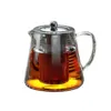 Hitzebeständige Glas-Teekanne mit Teesieb aus Edelstahl, Blumenkessel, Kung-Fu-Teegeschirr-Set, Puer-Oolong-Topf