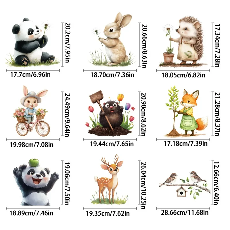 2025, neue Amazon Spring Glas, statische Dekoration, Wandaufkleber, Schlafzimmer, Einkaufszentrum, saisonale dekorative Fensteraufkleber 5