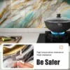 10–40 Stück Nachahmung 3D-Marmor-Wandaufkleber, selbstklebende, wasserdichte, ölbeständige Tapete für Küchenfliesen, Wand, DIY-Heimdekoration 5