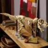 2025 Neues MOC 76968 Tyrannosaurus Rex Fossil Skelettmodell, Heimdekoration, Weihnachtsgeschenk für Kinder und Jungen 2