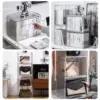 Neue Aufbewahrungsbox mit großer Kapazität, Organizer für Figuren, Acrylbox, transparente Blindbox, Schaufenster, Make-up-Organizer für Tasche 5