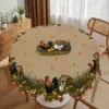 1 Stück, Vintage-Hahn-Bauernhof-Thema, Polter-Tischdecke + 4 selbstklebende Aufkleber, Hahn, Küken, Ei, Blumendruckmuster, geprägte Kanten, runde/rechteckige Esstischdecke, geeignet für Zuhause, Küchendekoration, Raumdekoration, Dekoration, Dekoration, Dekoration, Party, Dekoration, Dekoration, Dekoration, Küchendekoration, Raumdekoration, Outdoor, Geschenk, Raumdekoration, Innendekoration, Innendekoration, Innendekoration, Innendekoration, Innendekoration, Innendekoration, Innendekoration im Freizeitze, Innendekoration, Innendekoration im Freizeitendekoration im Freizeitze mit Früche im Freizeitendekoration im Freizeitze, Raumdekoration im Freizeitze mit Früche im Freizeitbereich, Früche im Freizeitze im Freien im Freien, Raumdekoration im Freien im Freien im Freien im Freien im Freien, Frühling im Freien im Freizeit-Stil 3