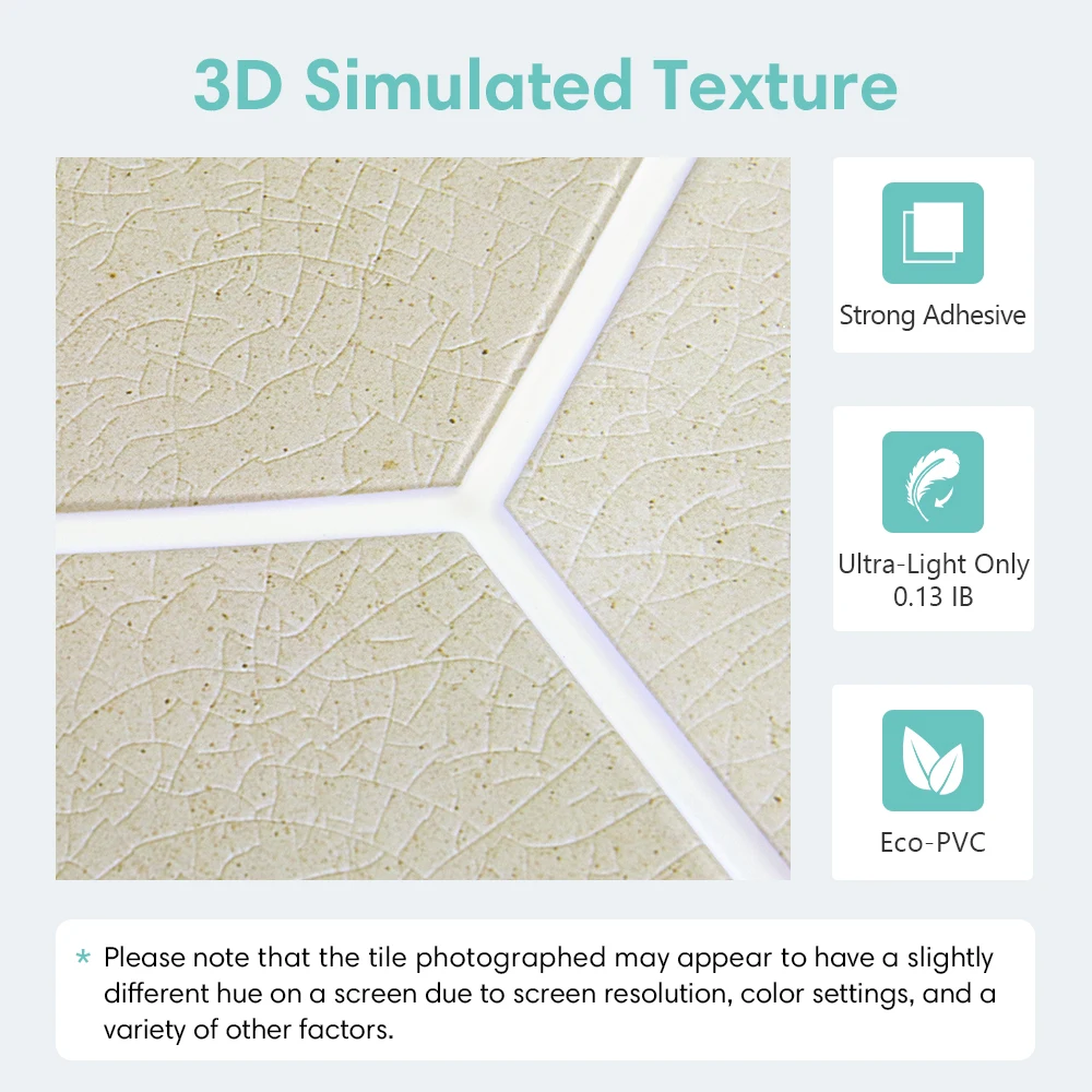 5/10 Stück PVC-Wandaufkleber zum Abziehen und Aufkleben, 11,8 x 11,8 Zoll, wasserdicht, Innendekoration, Wohnzimmer-Wanddekoration 4