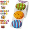 500 Stück Oster-Aufkleber, Oster-Geschenkaufkleber, Dankeschön-Aufkleber, Ei-Hasen-Box-Etikettenaufkleber, Osterdekorationen für Zuhause, Kindergeschenk 3