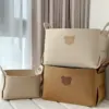 1-5PCS Bär Filz Lagerung Korb Snacks Spielzeug Lagerung Korb Große Kapazität Faltbare Kleidung Organizer Desktop Diverse veranstalter 2
