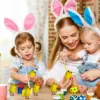 24-216PCS Ostern Gelb Mini Küken DIY Handwerk Party Geschenk Ei Home Decor Urlaub Dekoration Festliche Frühling ornament Display 3