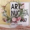 Frühlingskranz, künstliche Blumenkränze, Haustür-Wandgirlande, 41 cm, runder Türhänger, gefälschte Blumengirlande, Heimdekoration 2