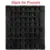 Black 64 Pockets