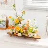 Frühling künstliche Blumen Arrangement Herzstück Home Office Dekor gefälschte Blumen Hochzeit Party Display Requisiten Geschenke für Frauen