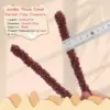 IMAZY Pfeifenreiniger zum Basteln, extra dickes Jumbo-Fell-Chenille-Stiel-Set, Großzubehör, DIY-Kunst- und Handwerksdekorationen, gedrehte Stange, flauschig 4