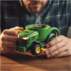 Modischer, langlebiger Traktorbecher, handgefertigt, 11-Unzen-Kaffeetasse, halbanhängerförmige Traktor-Kaffeetasse für Männer 5