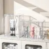 Neue Aufbewahrungsbox mit großer Kapazität, Organizer für Figuren, Acrylbox, transparente Blindbox, Schaufenster, Make-up-Organizer für Tasche 4