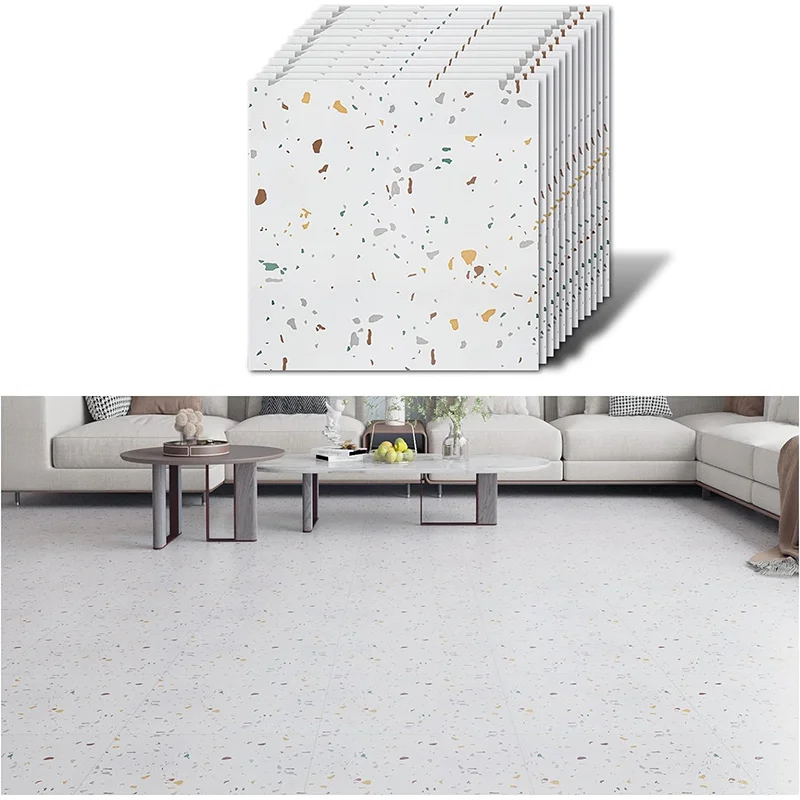 1/12/24 Stück selbstklebende Fliesen zum Abziehen und Aufkleben aus Marmor, 30,5 x 30,5 cm, für Küche, Badezimmer, Wohnzimmer, Schlafzimmer 3