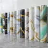Marmor-Tapete, selbstklebend, wasserdicht, feuchtigkeitsbeständig, Nachahmung von Fliesenstruktur, Wandaufkleber für Zuhause, Hintergrund, Dekoration