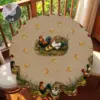 1 Stück, Vintage-Hahn-Bauernhof-Thema, Polter-Tischdecke + 4 selbstklebende Aufkleber, Hahn, Küken, Ei, Blumendruckmuster, geprägte Kanten, runde/rechteckige Esstischdecke, geeignet für Zuhause, Küchendekoration, Raumdekoration, Dekoration, Dekoration, Dekoration, Party, Dekoration, Dekoration, Dekoration, Küchendekoration, Raumdekoration, Outdoor, Geschenk, Raumdekoration, Innendekoration, Innendekoration, Innendekoration, Innendekoration, Innendekoration, Innendekoration, Innendekoration im Freizeitze, Innendekoration, Innendekoration im Freizeitendekoration im Freizeitze mit Früche im Freizeitendekoration im Freizeitze, Raumdekoration im Freizeitze mit Früche im Freizeitbereich, Früche im Freizeitze im Freien im Freien, Raumdekoration im Freien im Freien im Freien im Freien im Freien, Frühling im Freien im Freizeit-Stil 5