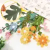Blumenbanner „Happy Birthday“ Wildblumen-Girlande für modische Boho-Gartenhochzeiten, Geburtstage, Babypartys und florale Partydekoration 2
